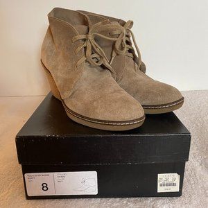 JCrew Macalister Wedge Boots, "Nut" Color, US 8